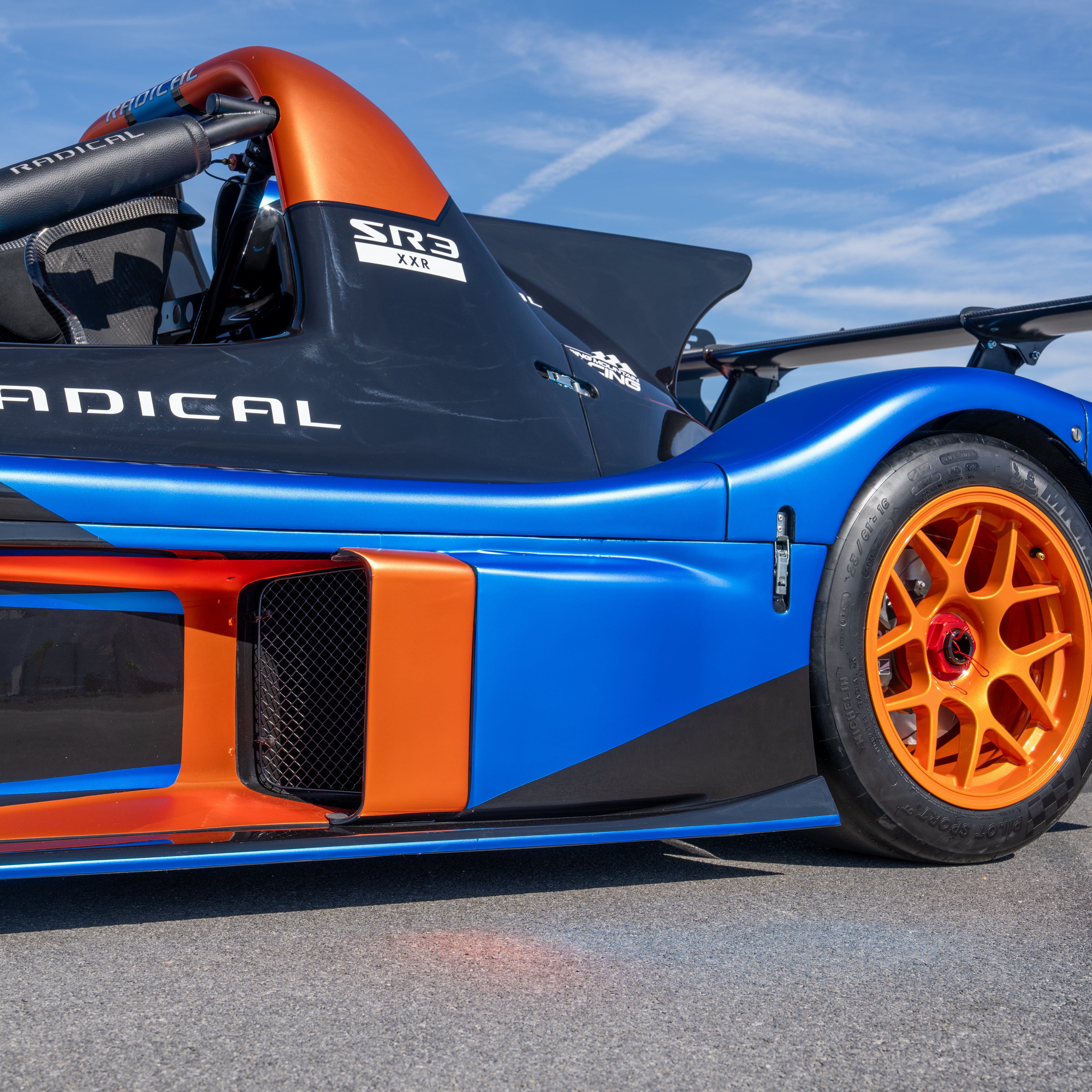 2025 Radical SR3XXR Center Carbon Seat 1500cc Cup Spec - Spring Mountain Livery - In stock and ready for delivery