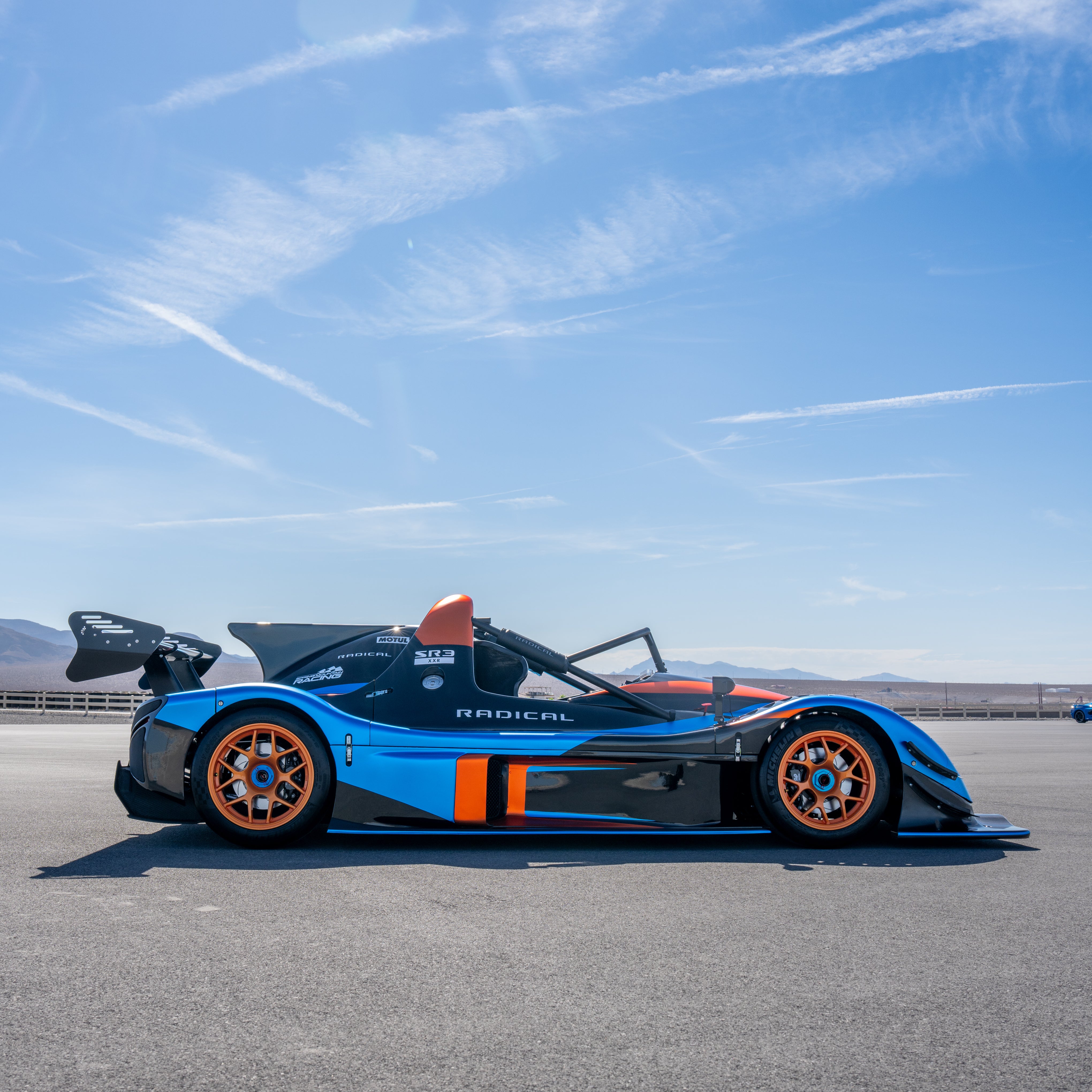 2025 Radical SR3XXR Center Carbon Seat 1500cc Cup Spec - Spring Mountain Livery - In stock and ready for delivery