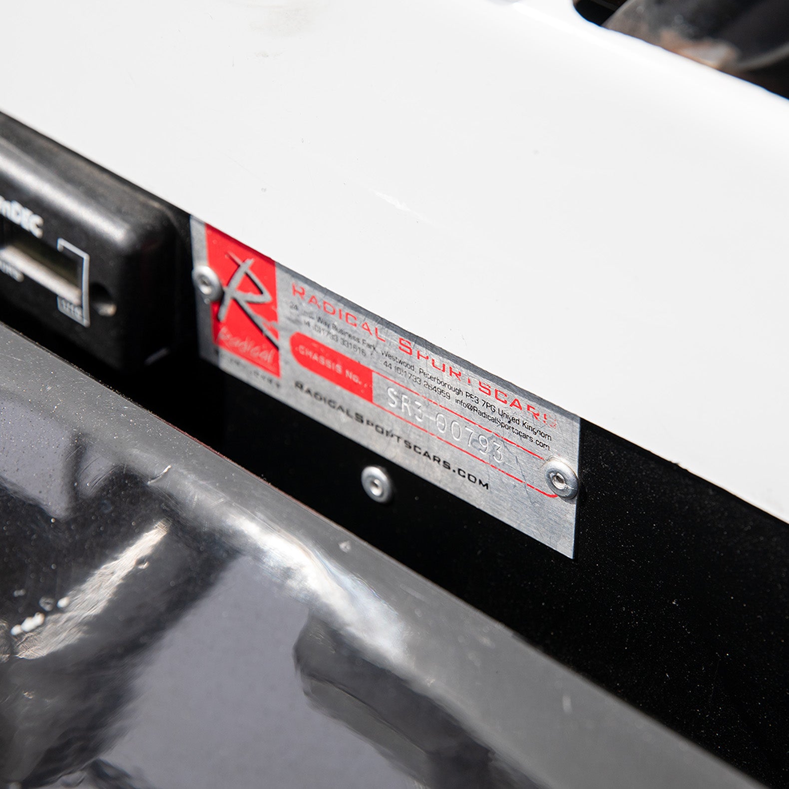 2013 Radical SR3RS Left Hand Drive 1340cc - Spring Mountain Radical Academy Vehicle