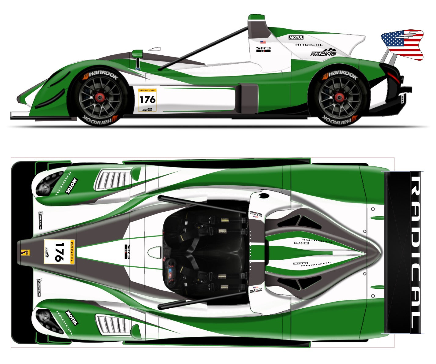 2025 Radical SR3XXR Center Seat 1500cc Cup Spec. - Available for delivery in September