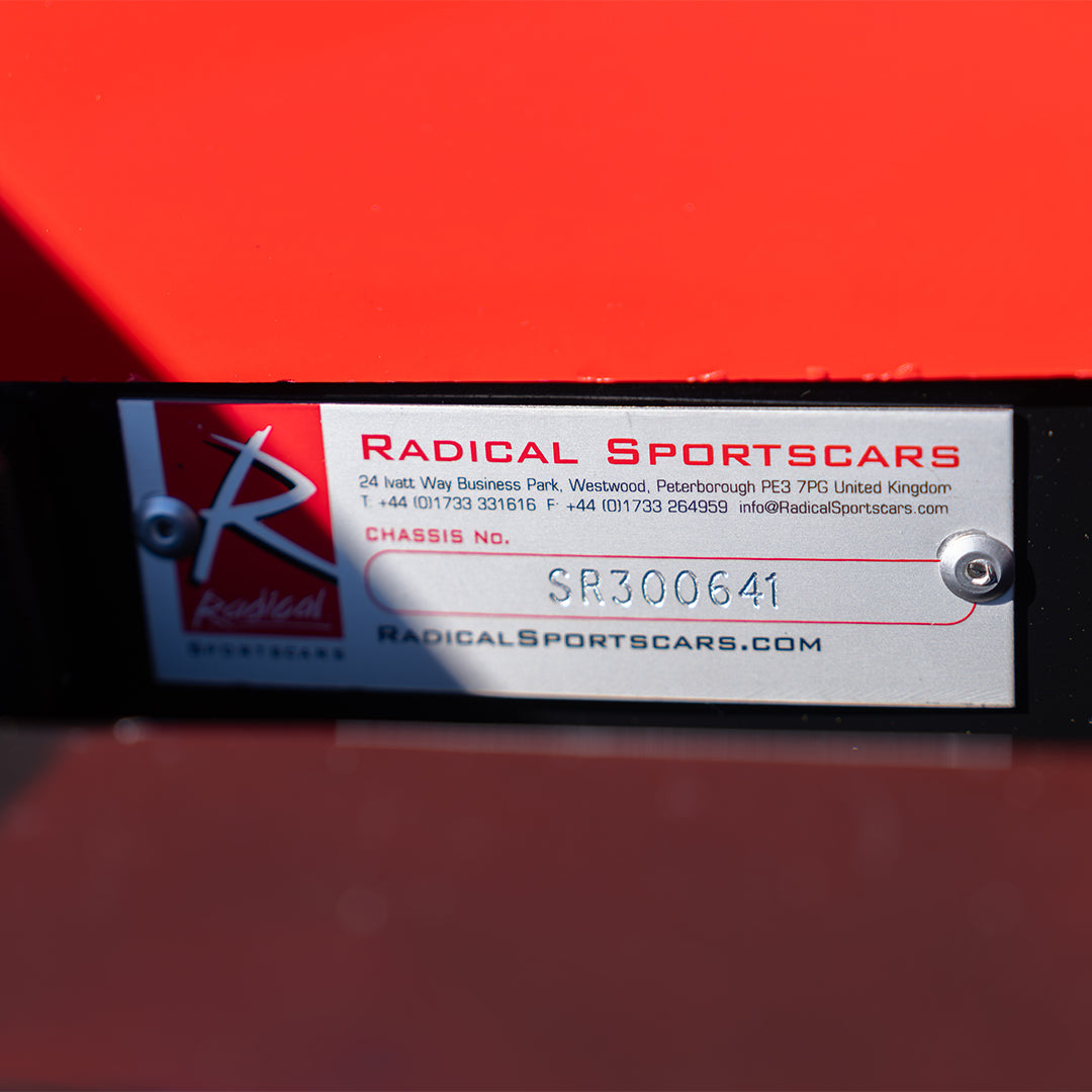 2011 Radical SR3RS 1500cc Left Hand Drive