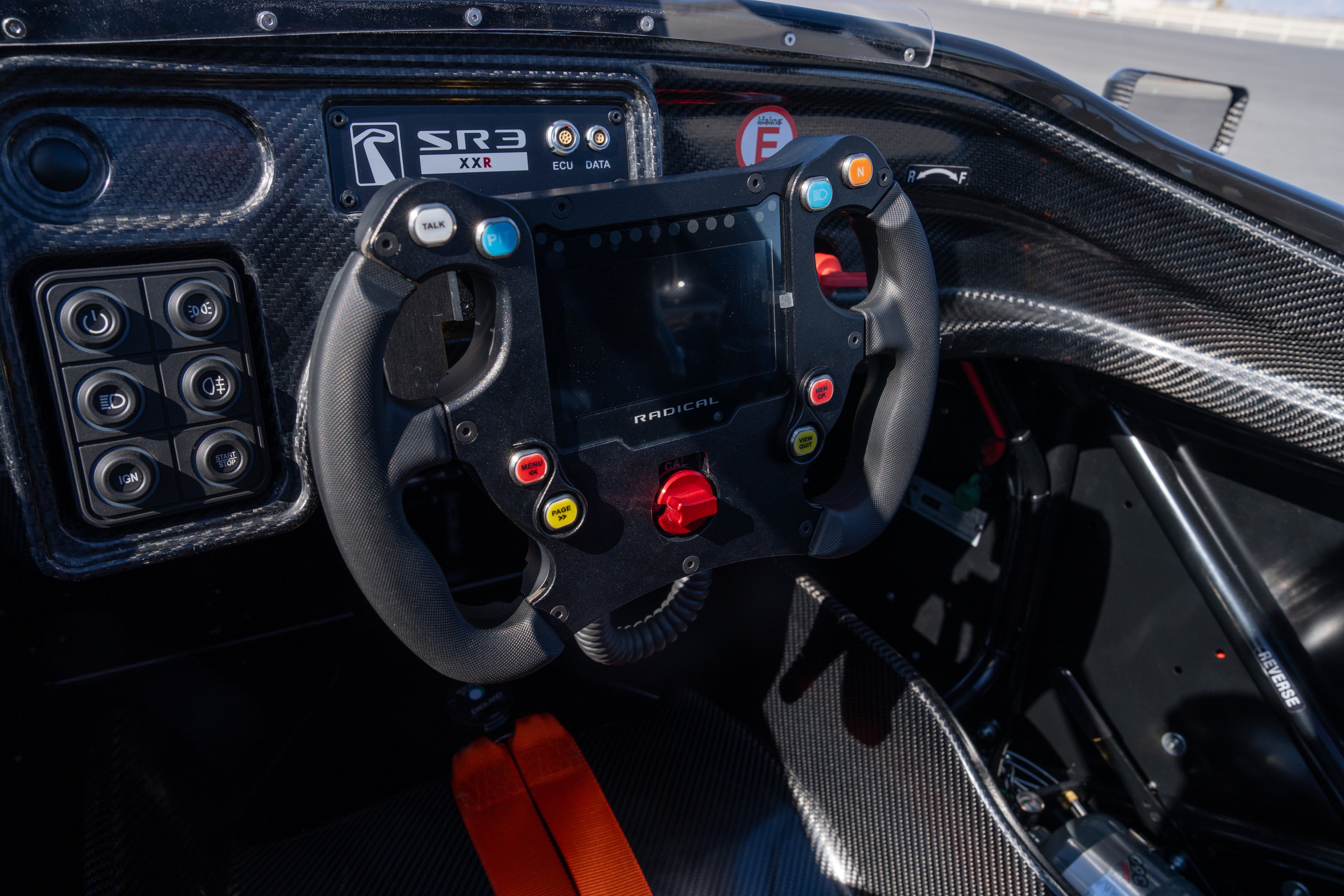 2025 Radical SR3XXR Center Carbon Seat 1500cc Cup Spec - Spring Mountain Livery - In stock and ready for delivery