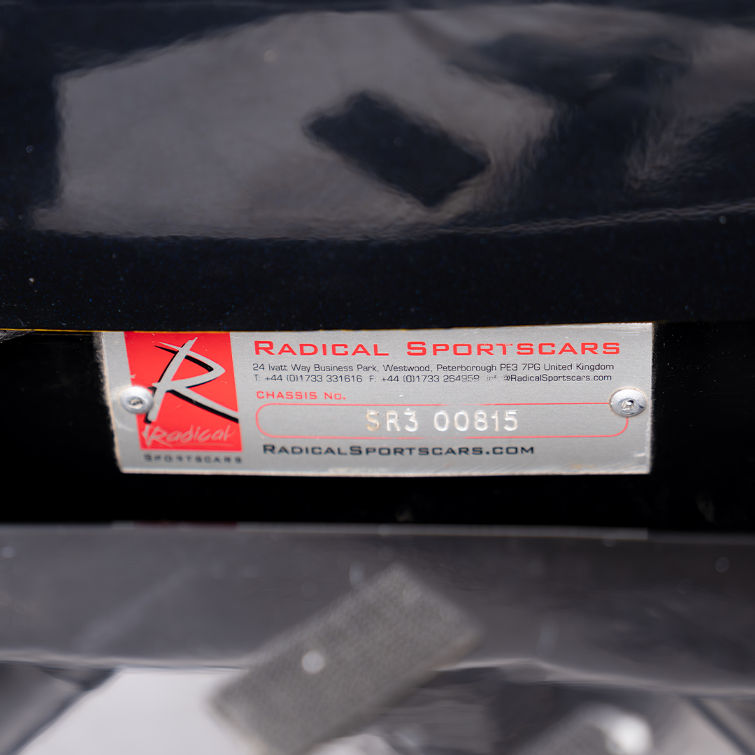 2013 Radical SR3 RS 1500cc Center Seat X Bearing Update